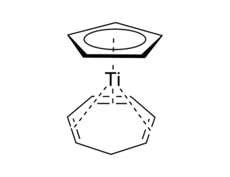 Cyclopentadienyl(cycloheptatrienyl)titanium(II) - CAS:51203-49-7 - (Eta7-Cycloheptatrienyl)(Eta5-cyclopentadienyl)titanium(II), CpTi(CHT)